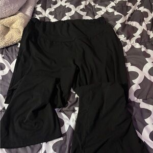 SHEIN Black Wide-Leg Trousers